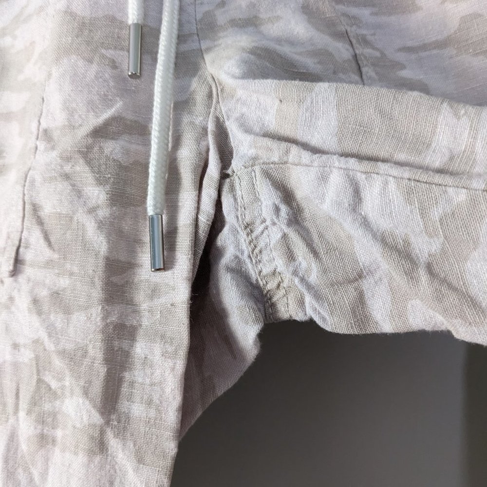 Athleta | Cabo Tide Linen Jogger Neutral Camo - Picture 6 of 10